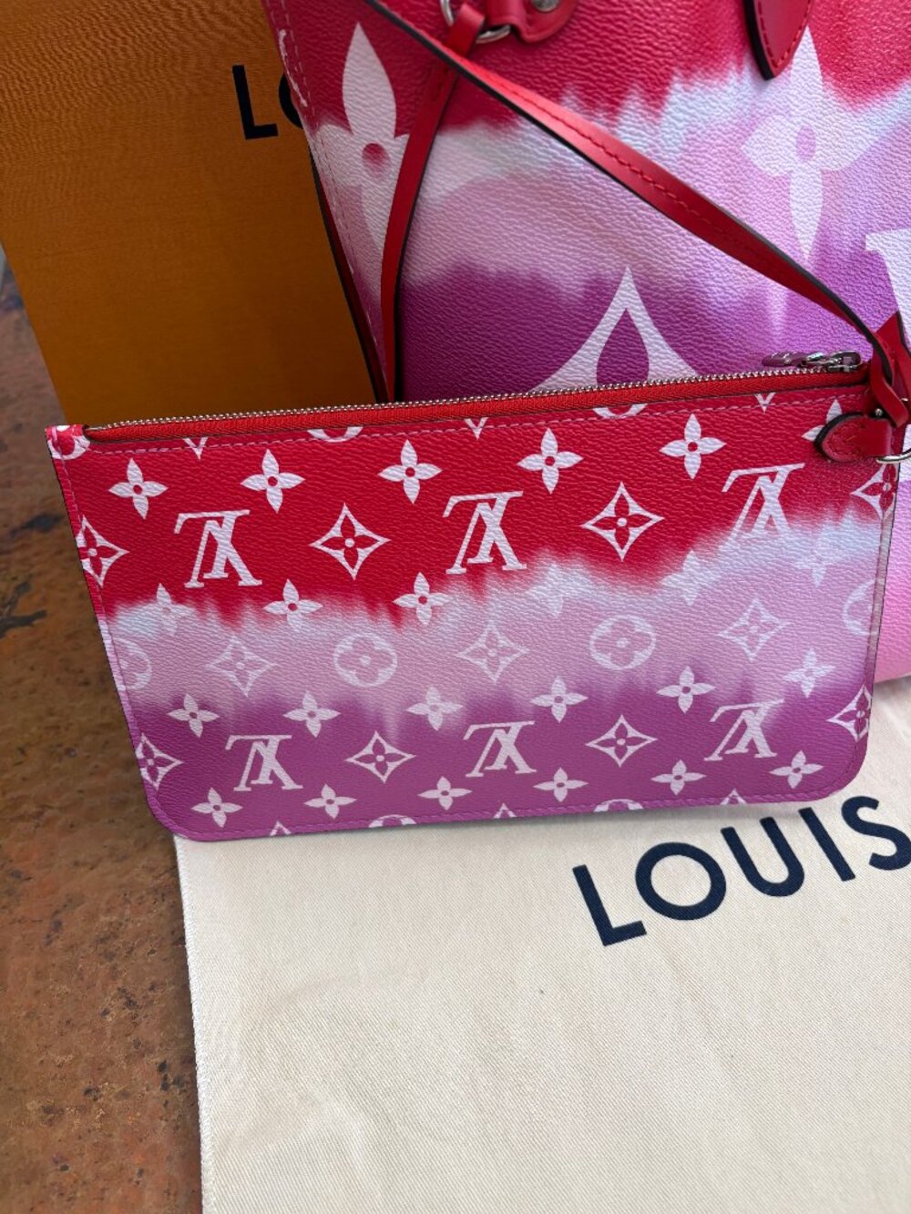 NEW Louis Vuitton Escale Neverful MM - Picture 3 of 8